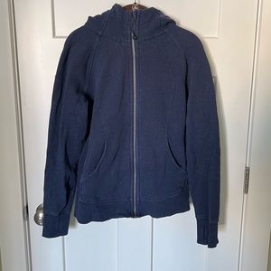 Lululemon Blue Scuba Zip-up Hoodie (8)